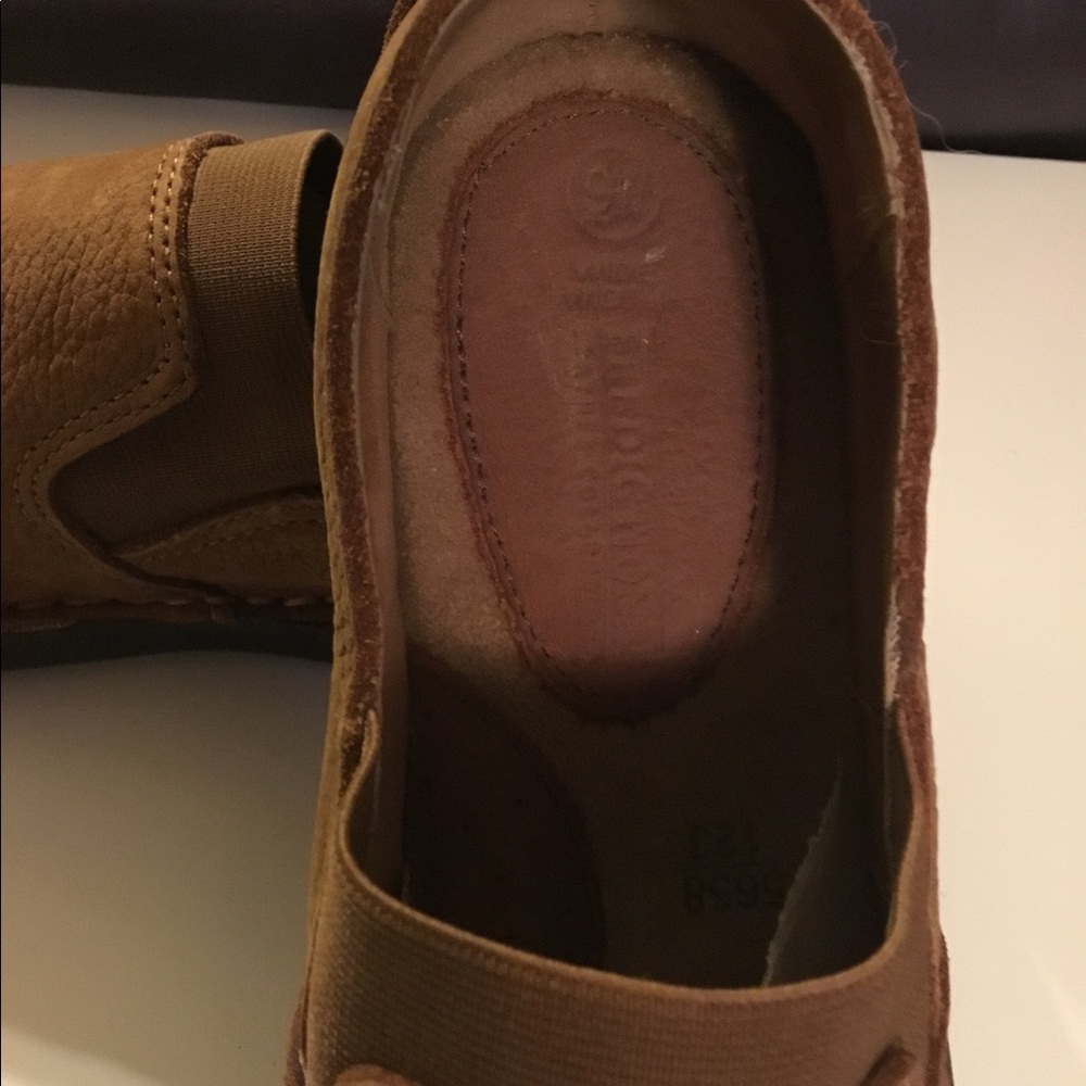 Predictions Leather Collection Brown Loafers Sz 9W - Picture 6 of 6